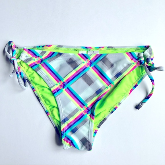 NEW IN MOCEAN Bikini Swim Bottom Side Ties Small Women’s NWOT - Picture 1 of 16